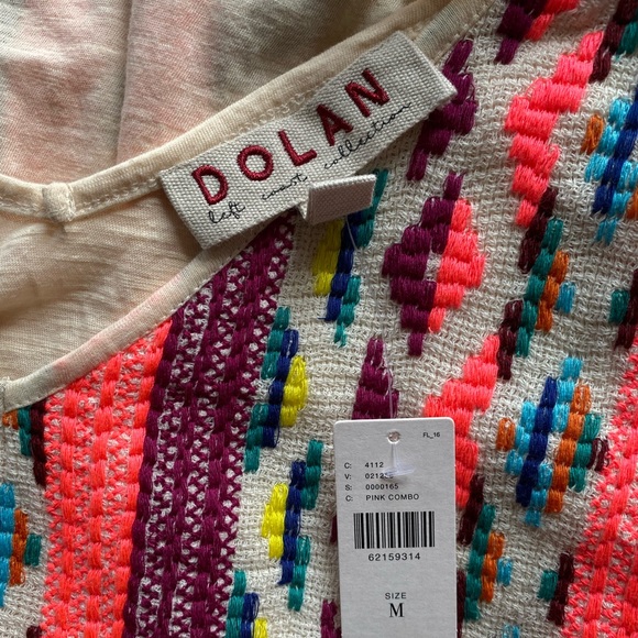 Anthropologie Embroidered V-Neck Tank - Picture 8 of 11